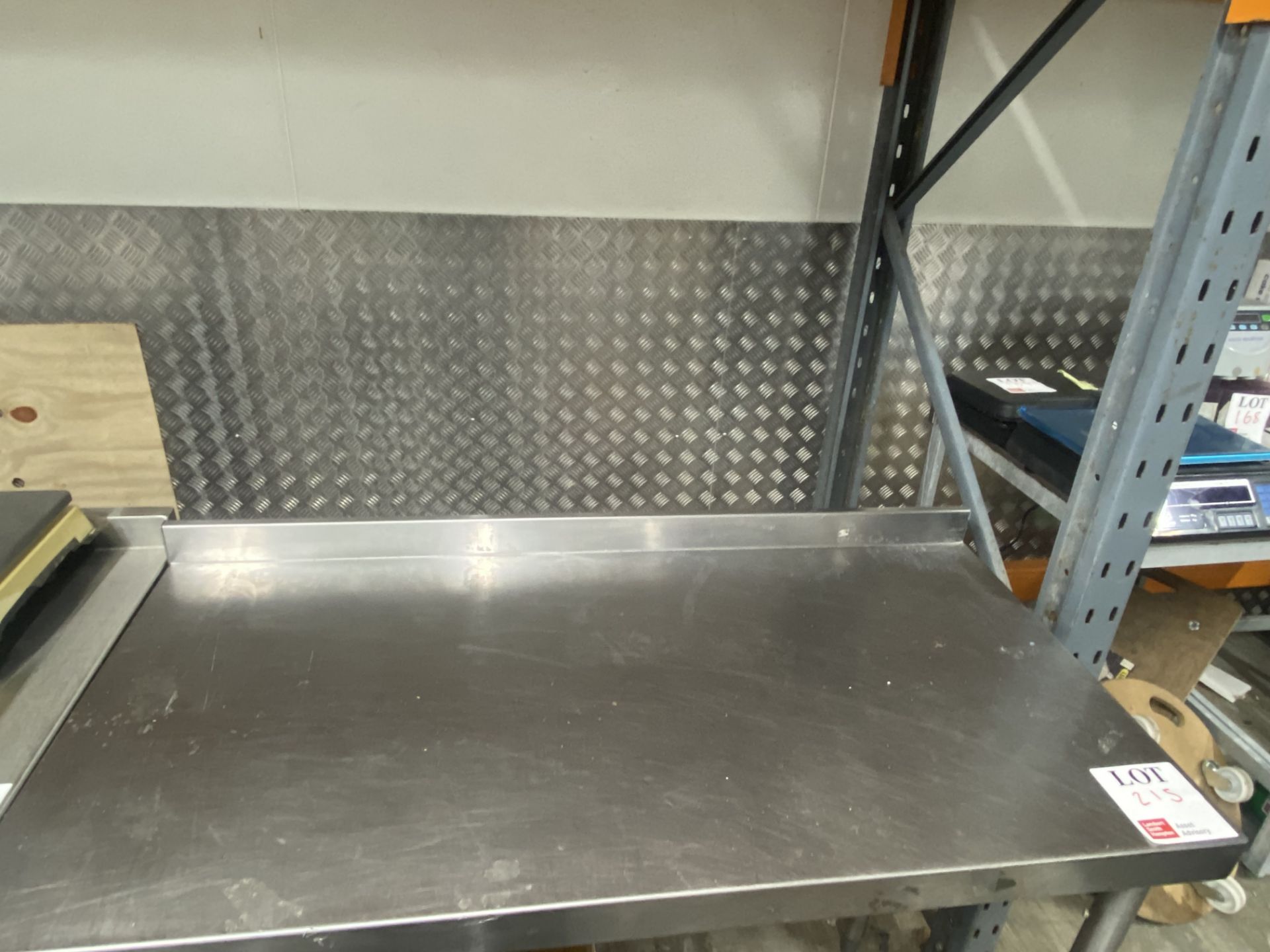 Bartlett B-Line stainless steel workbench
