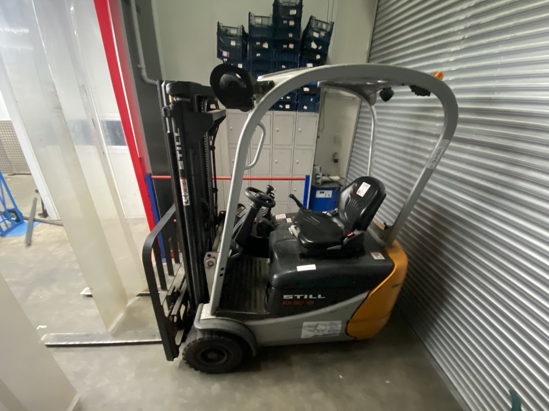 Still RX50-15 forklift, 1500kg capacity, Serial no. 525054A00295 with Curtis 24v 100 charger, (2010) - Image 4 of 13