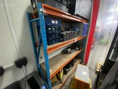 2 x 4 bay racks, approx measurements: (height 2.5m x length 1.94m x width 60cm), (height 2m x length