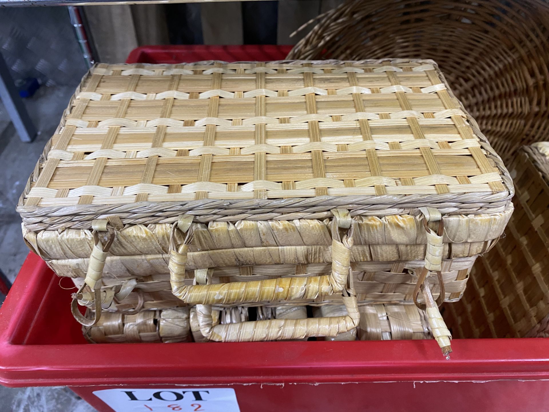 Box to include various wicker boxes