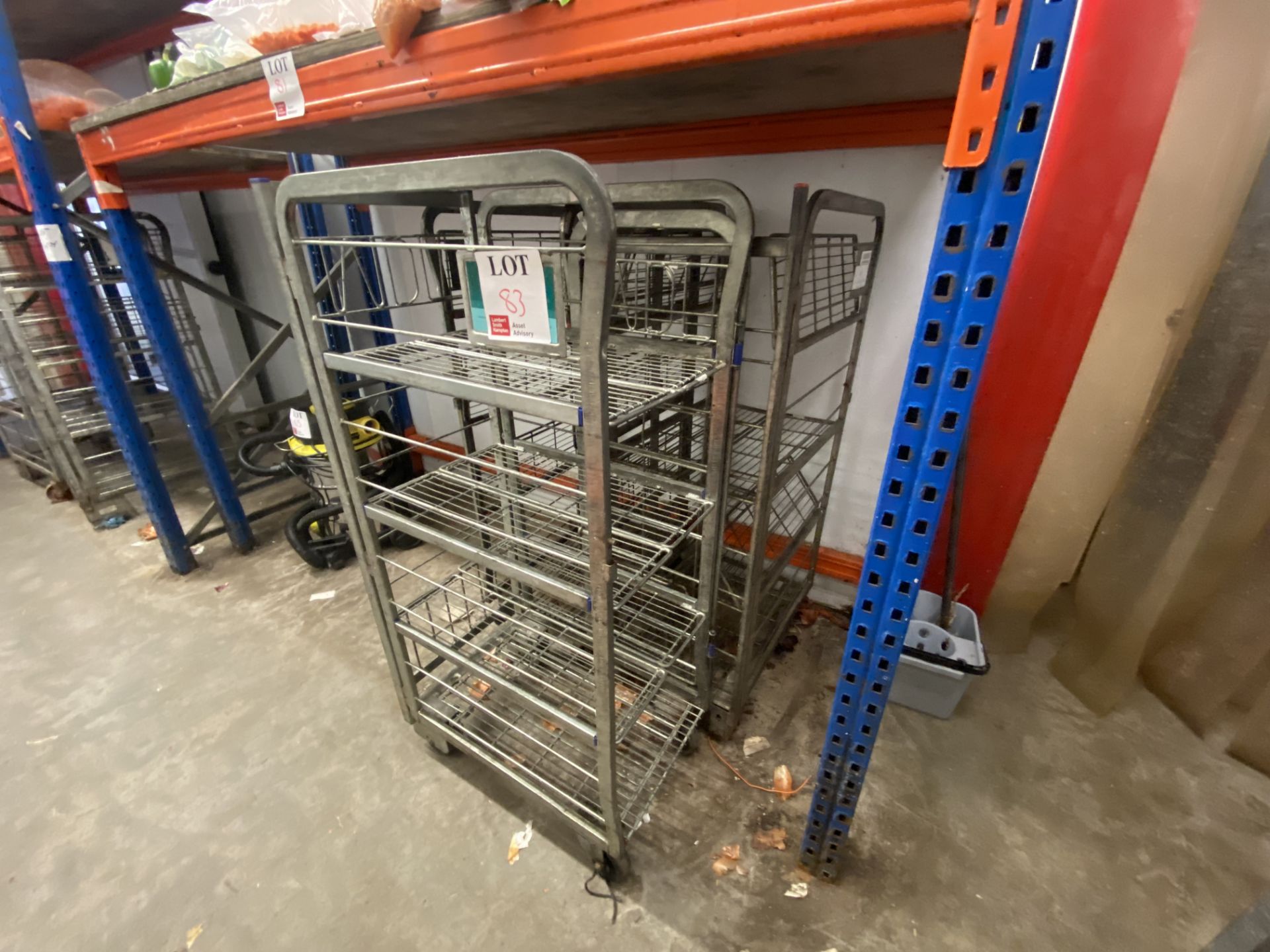 3 Metal vertical trolleys - Image 2 of 3