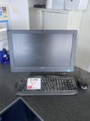 Dell Optiplex 3011 A10 computer/monitor with keyboard and mouse