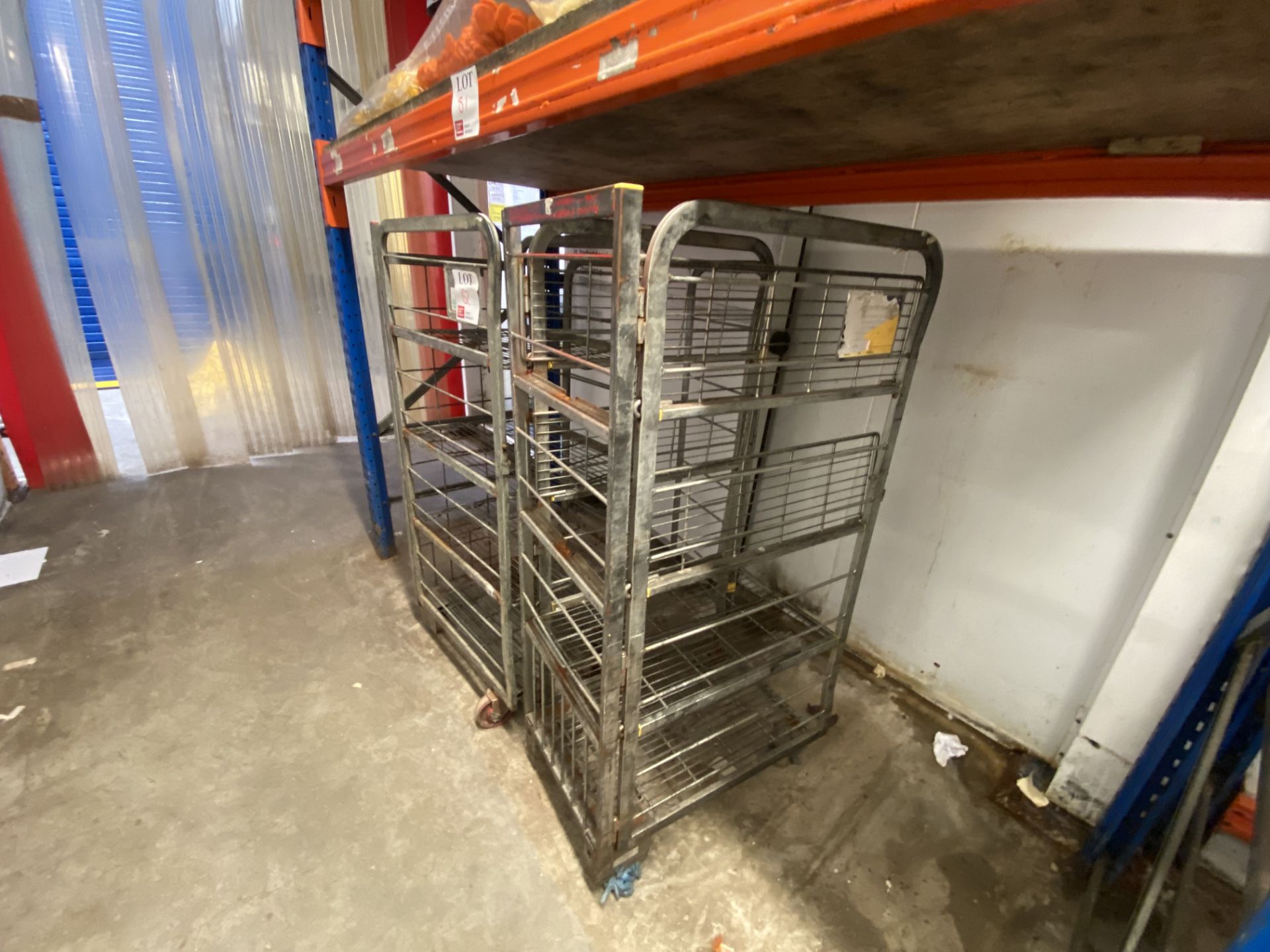 2 Metal vertical trolleys - Image 2 of 3