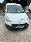 Peugeot Partner, 850 S 1.6 HDi 92 Van, reg: WF13 VWD, mileage: 264,239 (TBC) MOT: 24/09/23. Rear