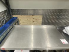 Cuisinequip stainless steel workbench