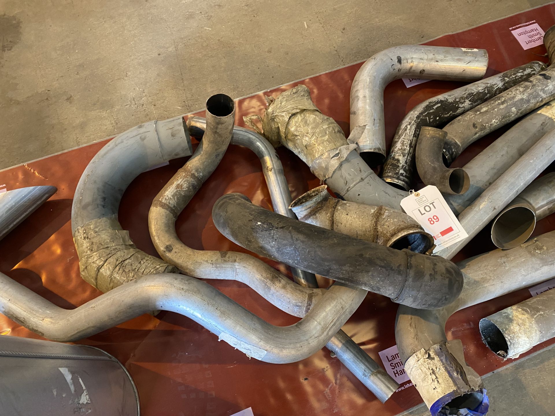 Quantity of assorted exhaust pipe - Image 2 of 3