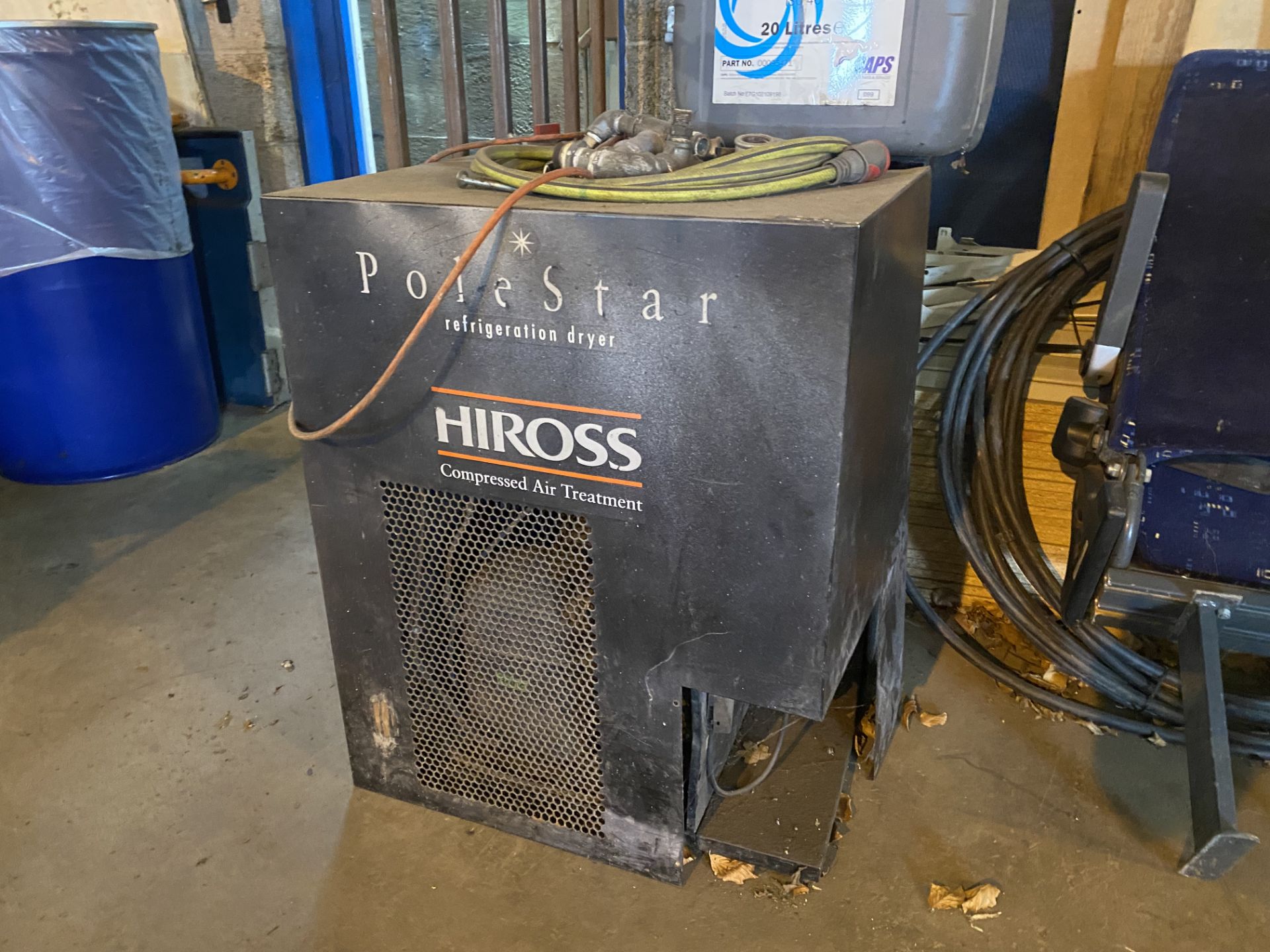 Ingersoll Rand receiver mounted air compressor, model UN1-11-10-H with Hiross Polestar refrigeration - Bild 7 aus 9