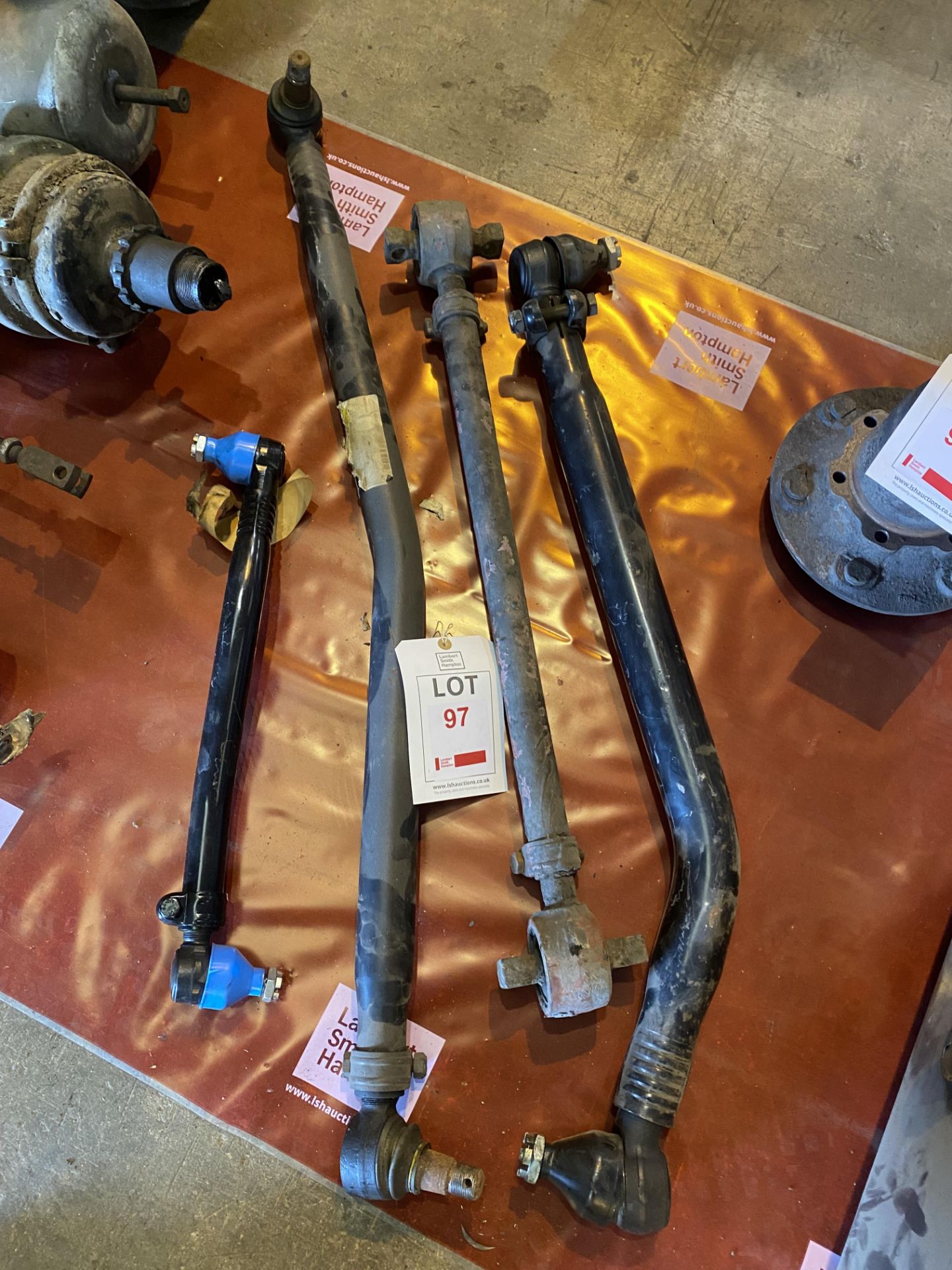 Assorted track rods