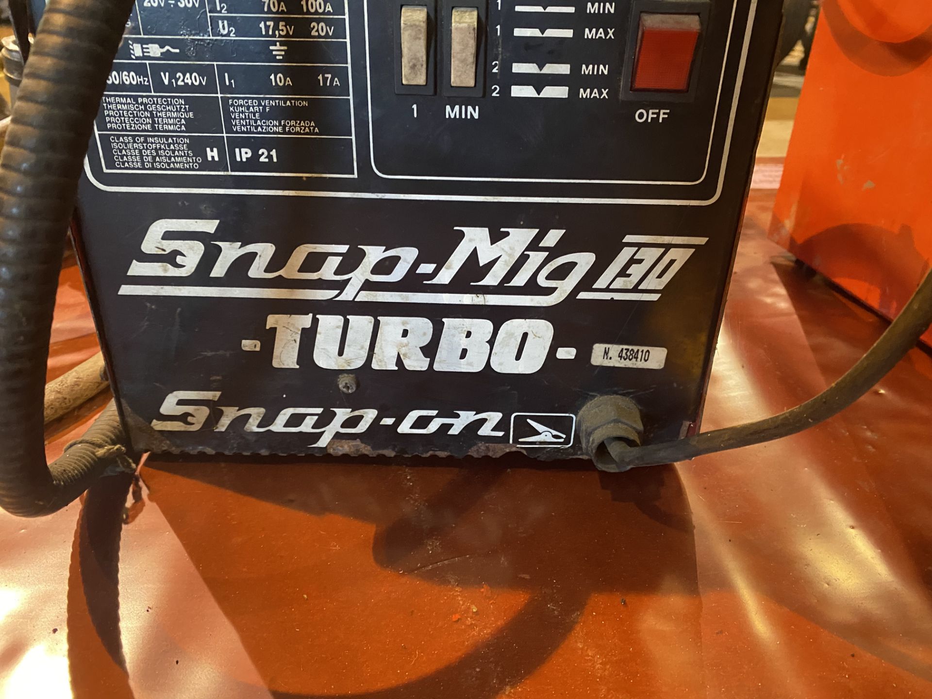 Snap-on Turbo Mig 130 welder - Image 2 of 5