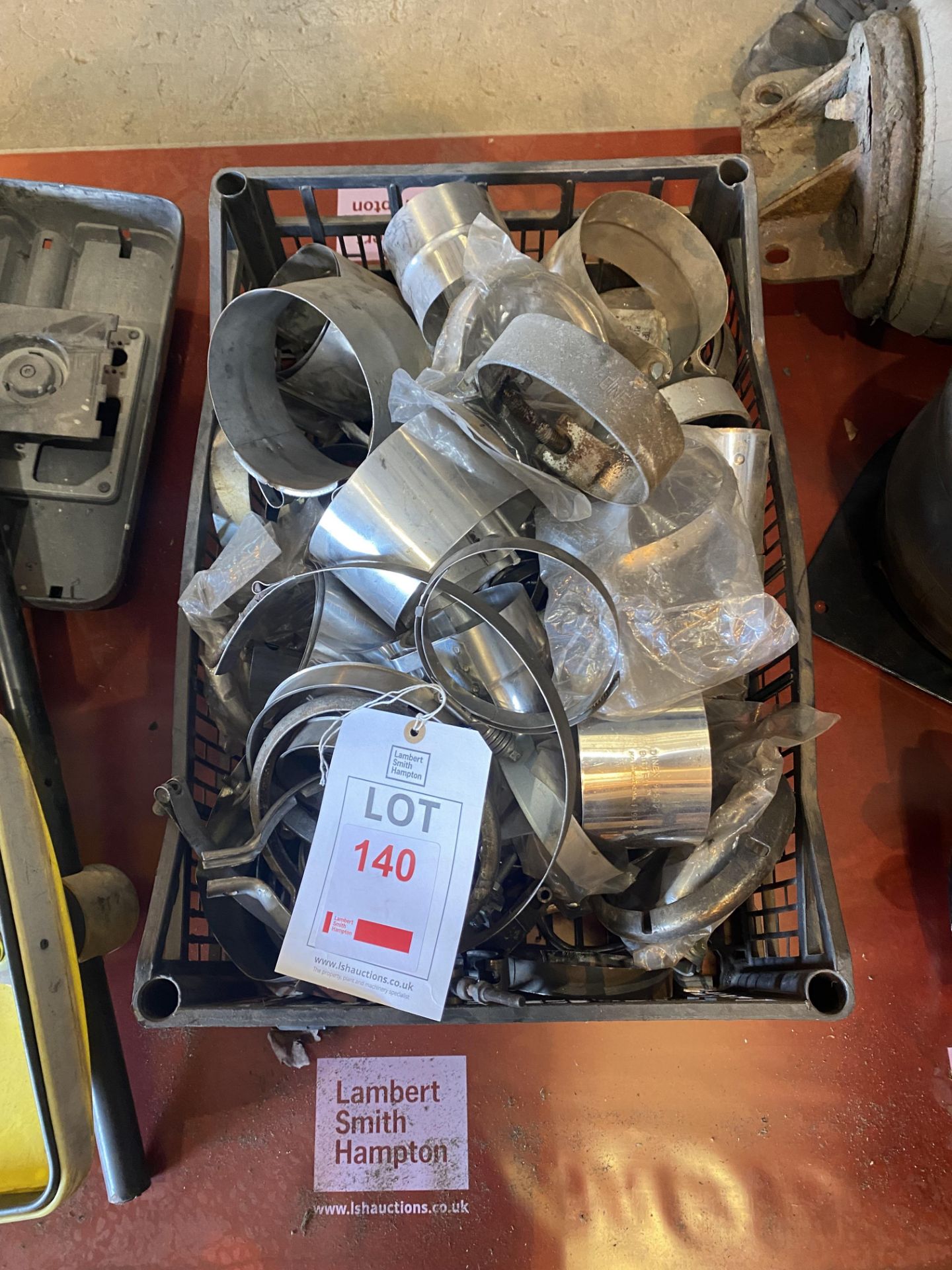 Assorted exhaust clamps