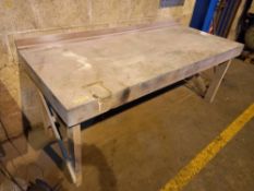 wooden work bench 200 x 84 x 80