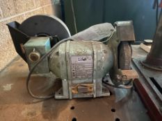 TUV bench grinder, model MD150/200FG, 240v