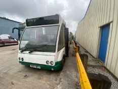 Mercedes Optare Solo 19-seater minibus (SORN) Registration: YJ07 BFU Recorded mileage: DOR: 01/05/