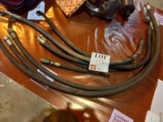 quantity of hydraulic hoses