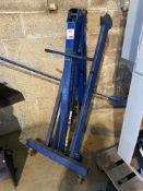 Draper EC1000 mobile engine hoist, SWL 250-1000Kg NB: This item has no record of Thorough