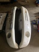 Two Mercedes Plaxton Cheeta front bumpers