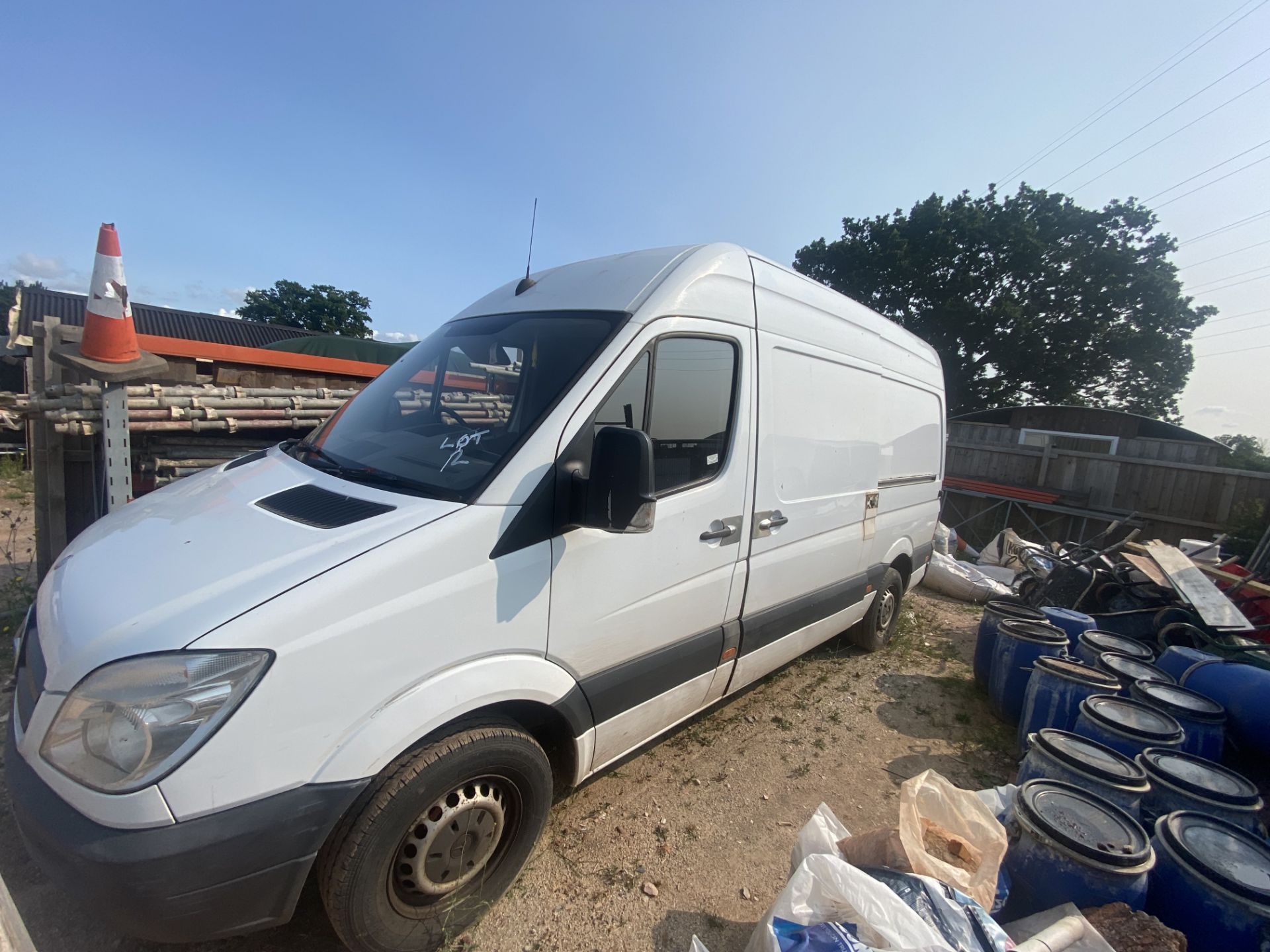 Mercedes Sprinter 313 CDI MWB top panel van, 129bhp Registration no. BV63 BYW Recorded mileage: - Image 2 of 15