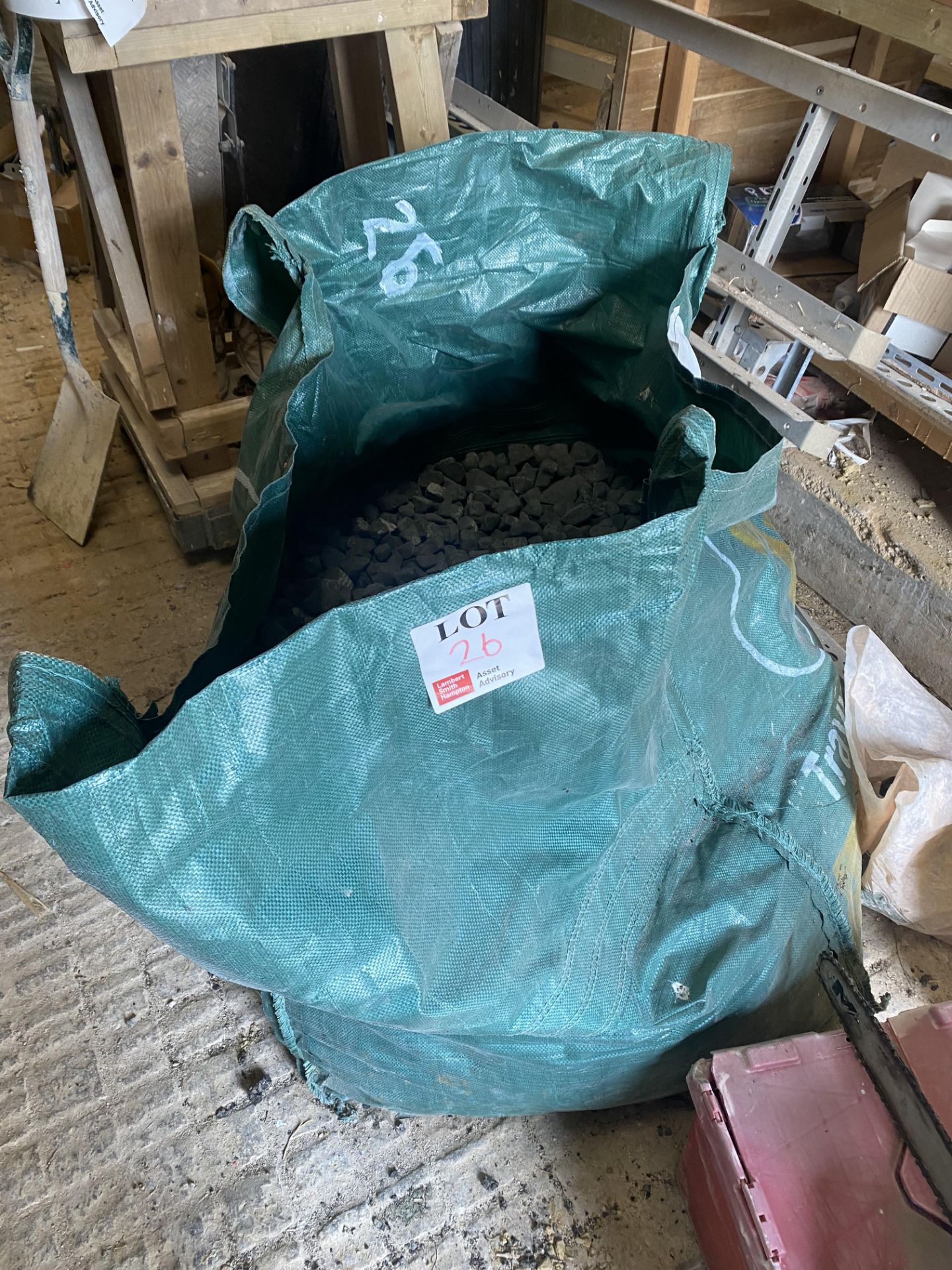 Dumpy bag of coke/ charcoal cinder blocks/ chipping Located at Unit 54, Newcourt Barton, Clyst Road,