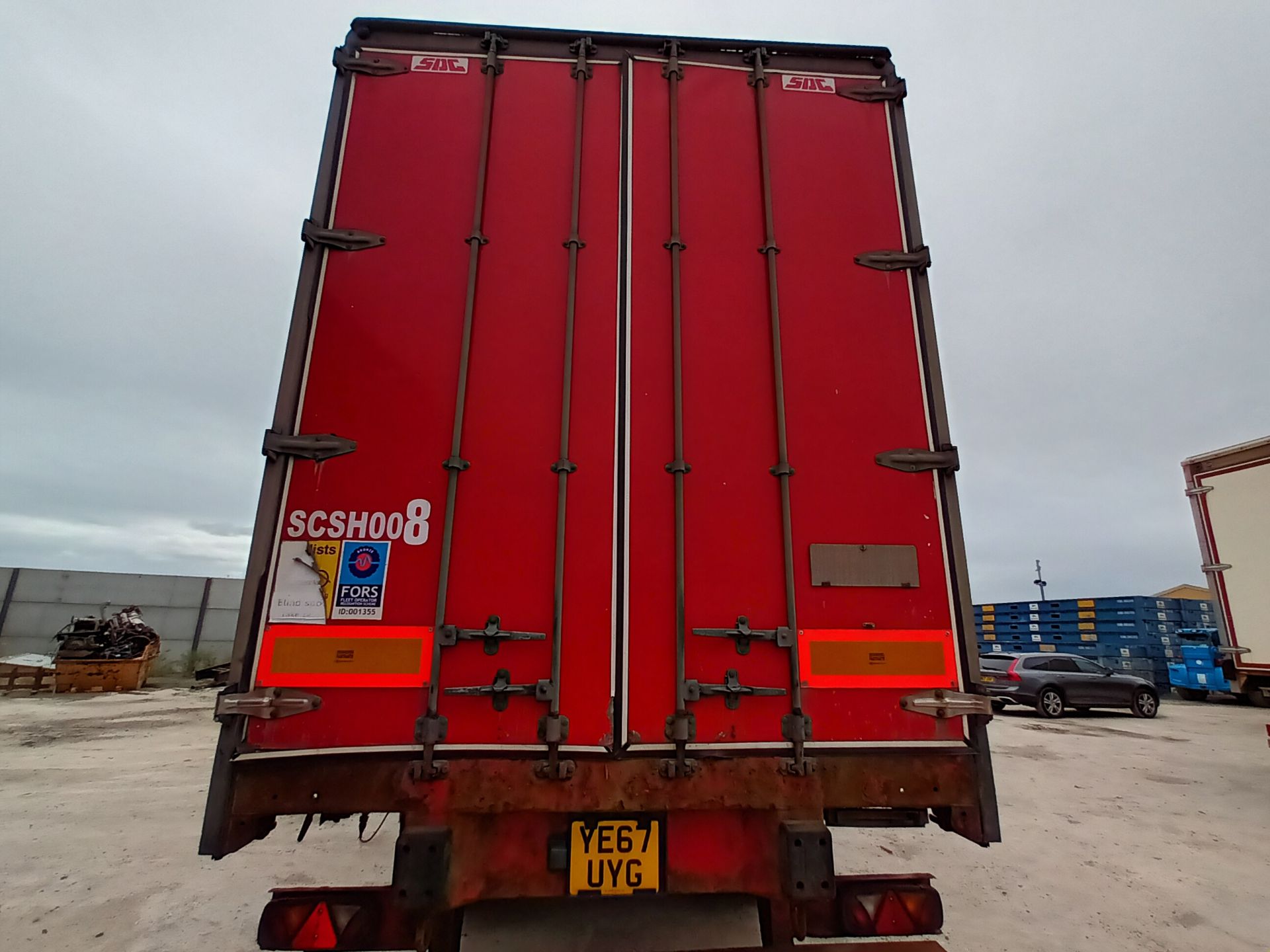 SDC Trailers tri-axle curtainside trailer - Image 4 of 8