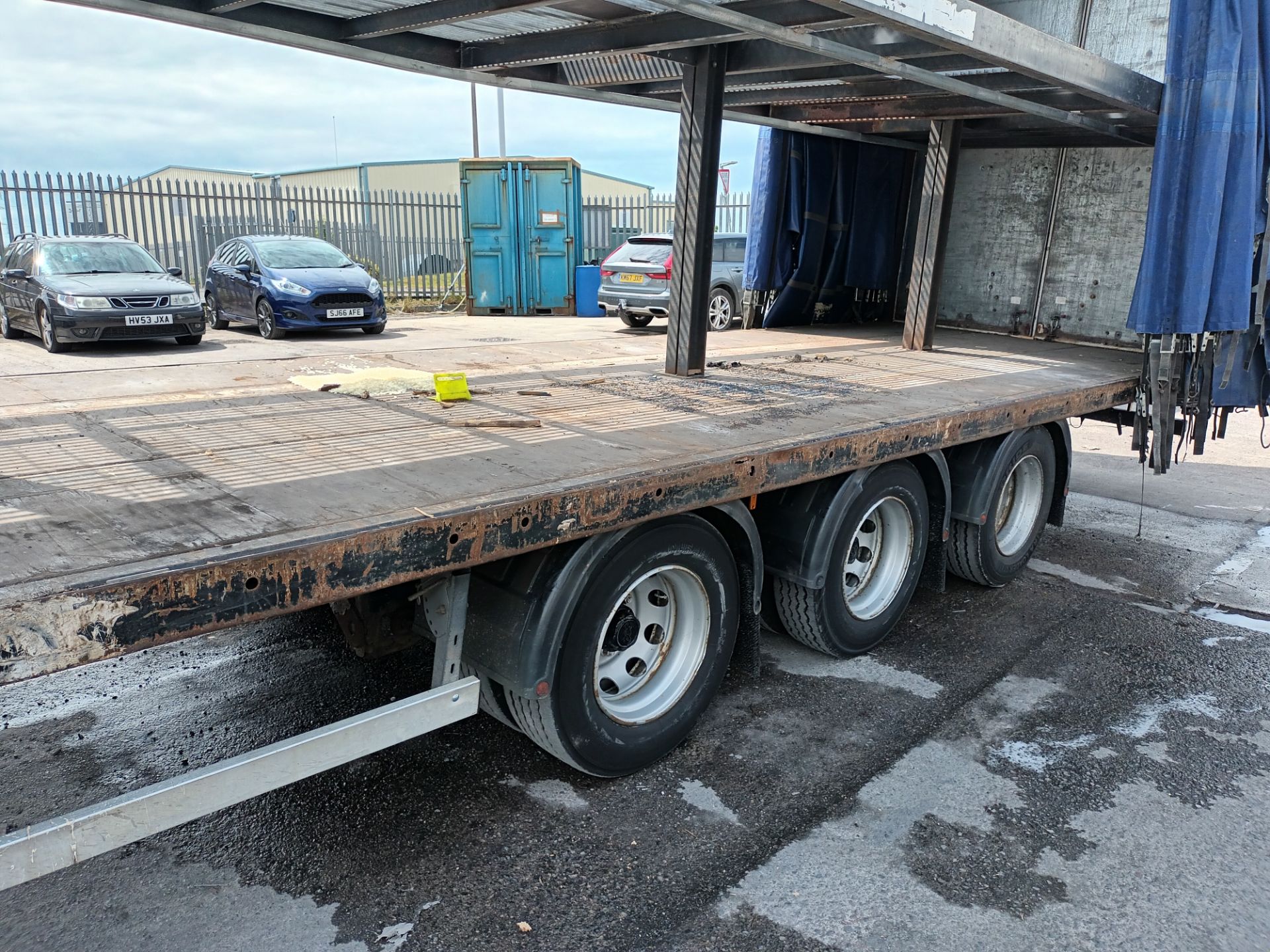 Montracon tri-axle double deck curtainside trailer - Image 9 of 11