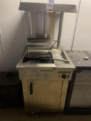 Stainless steel Infernus bag and chip dispenser, model INF-CD