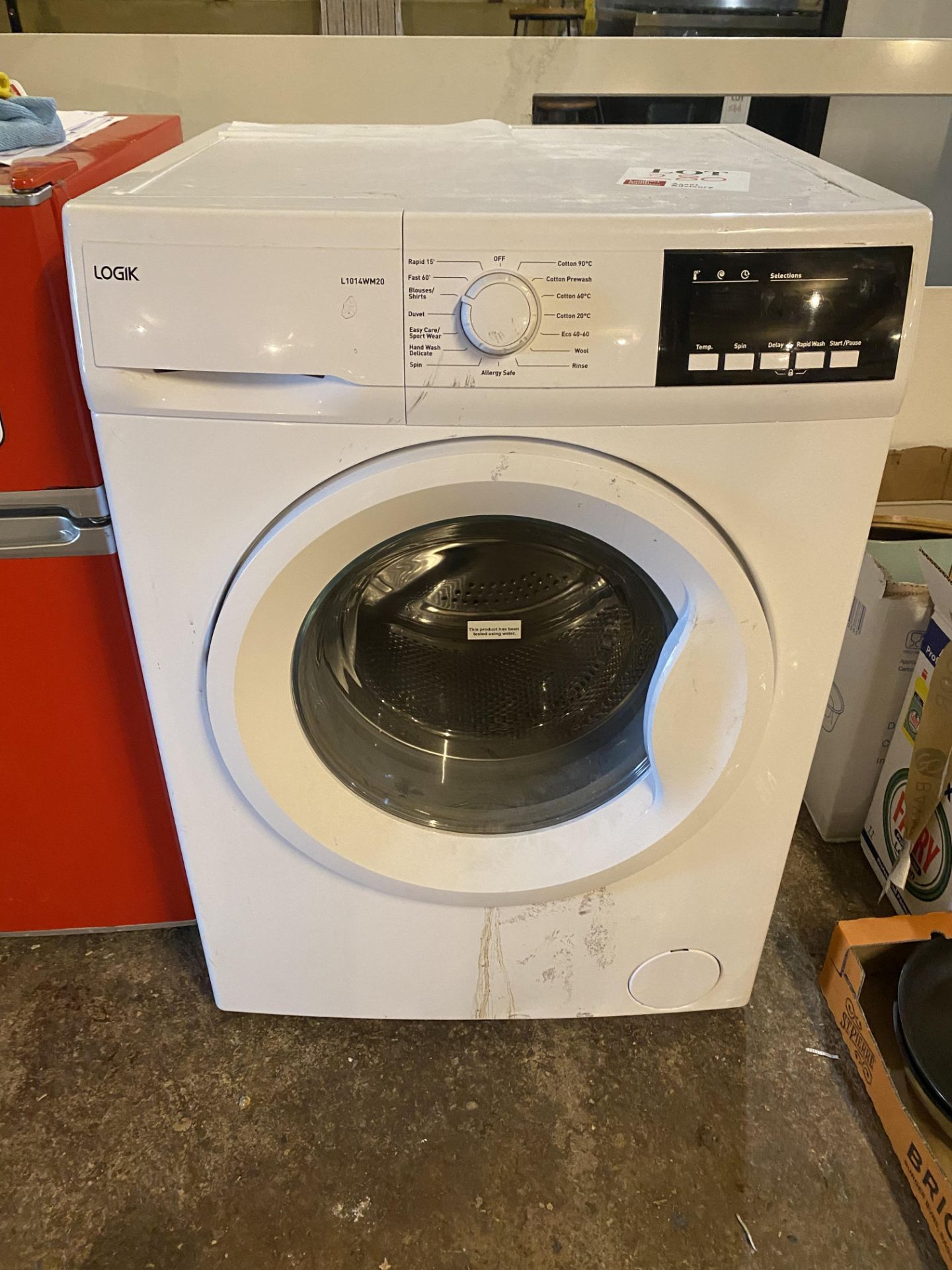 Logik L1014W20 washing machine and Montpellier fridge freezer - Image 2 of 5