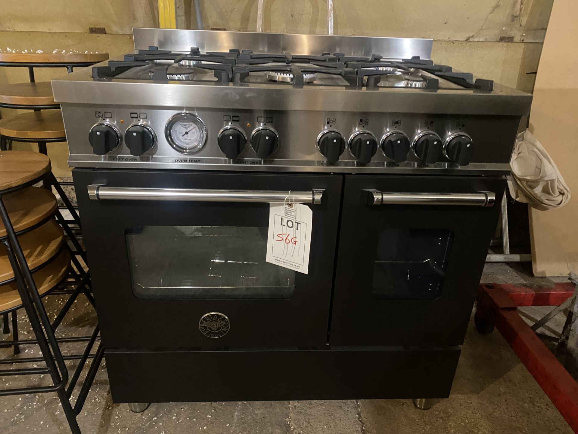 F W Pertazzoni Italia gas 5 hob/2 oven cooker - Image 2 of 3