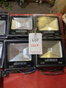 Four Warmoon 30w IP66 LED lights