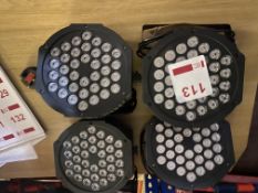 Four Uking LED party lights