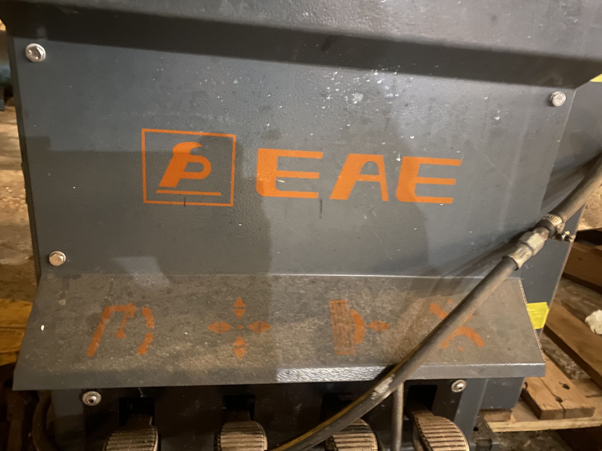 EAE tyre changer, model EE-488 100, serial no. 2103ZH0017, 240v - Image 2 of 6