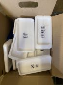 Two boxes of Refox mobile phone moulds