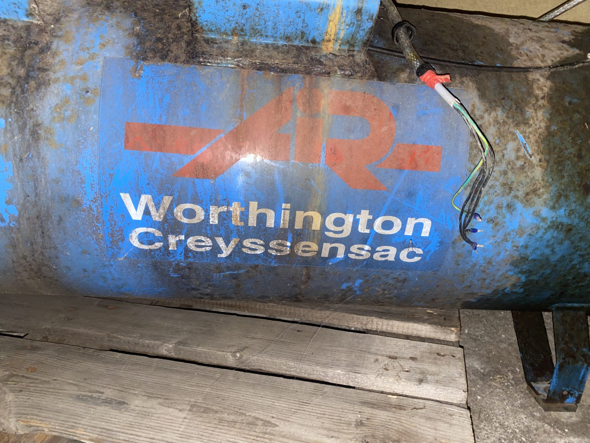 Worthington Creyssenac receiver mounted air compressor, type BL55/250 - Image 2 of 3