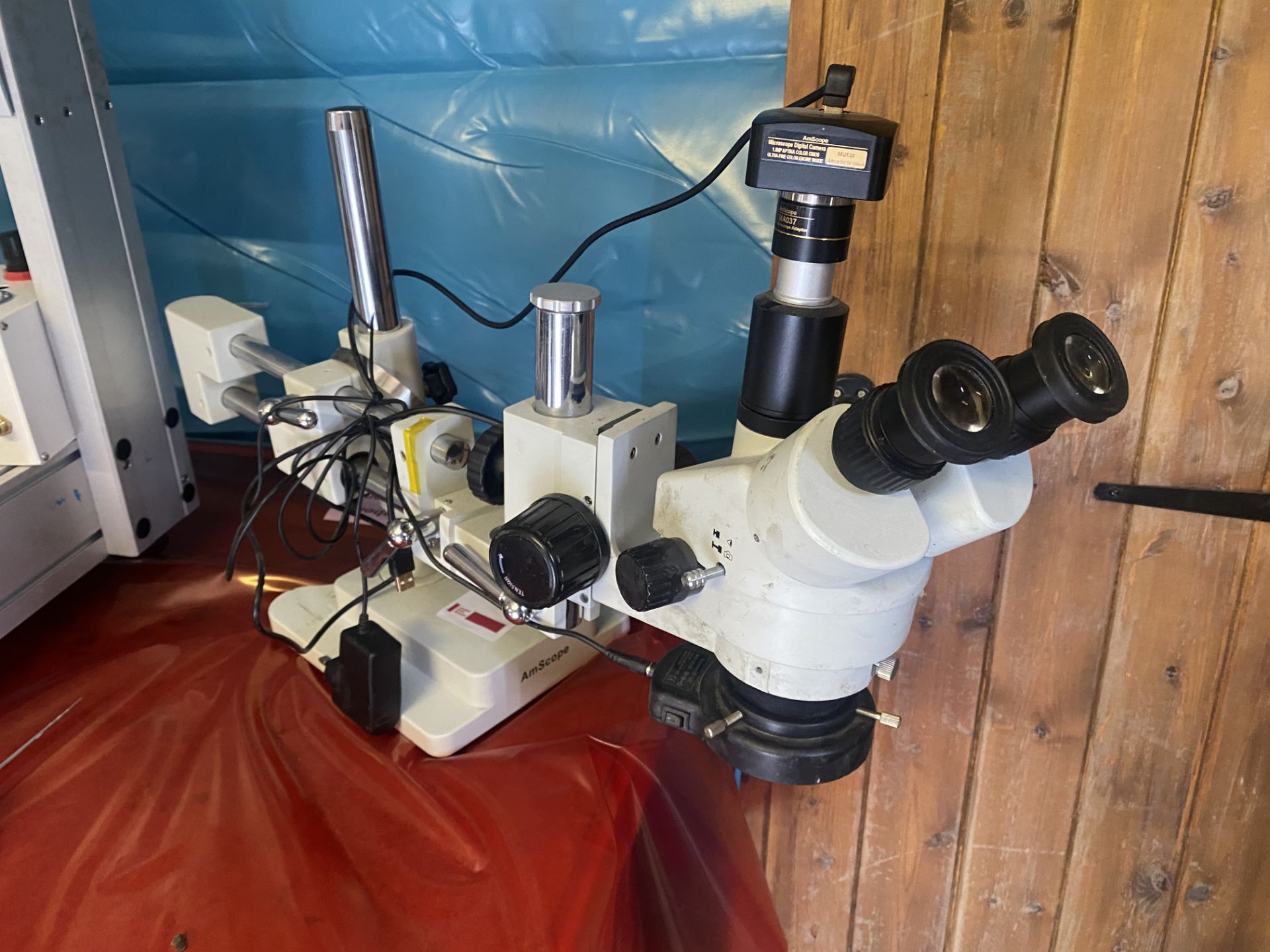 Amscope microscope - Image 4 of 8