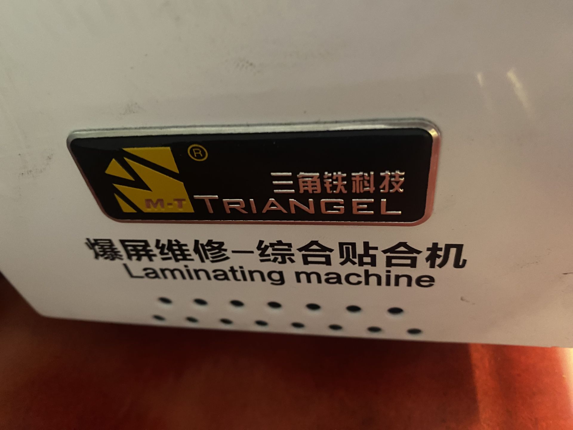 M-Triangel laminating machine, - Image 4 of 9