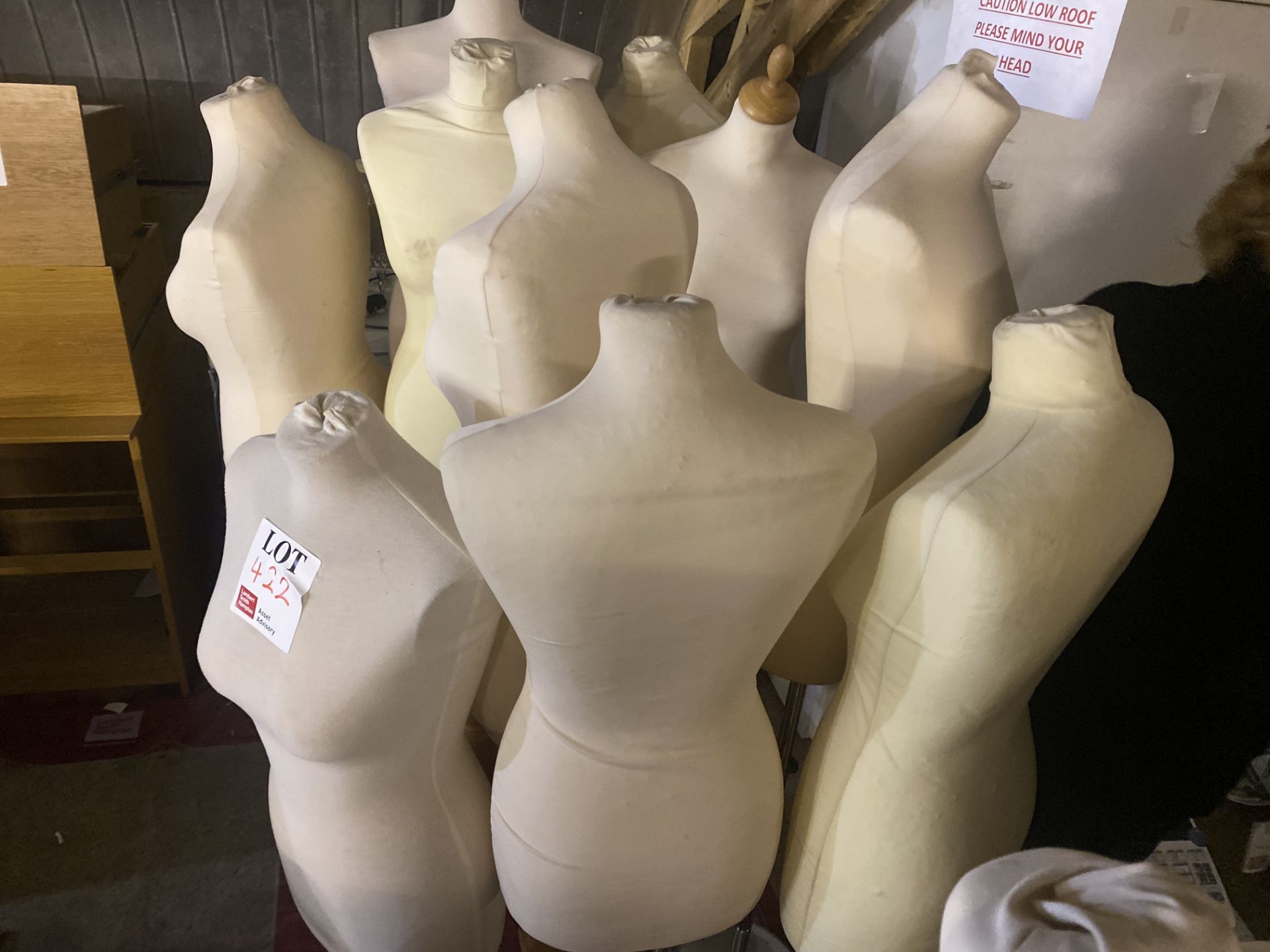 Fifteen Body of Bridal mannequins