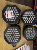 Four Uking LED party lights