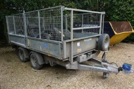 Ifor Williams twin axle dropside trailer