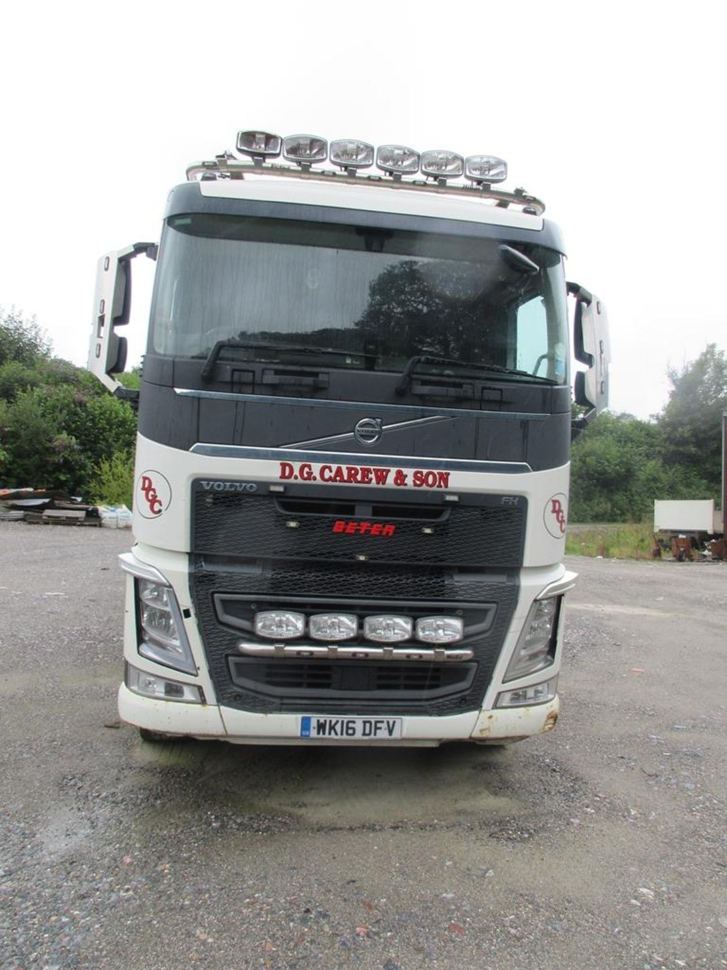 Volvo FH540 Euro 6 sleeper cab 6 x 2 rear lift/rear steer rigid dropside platform lorry, 12,777cc, - Image 4 of 38