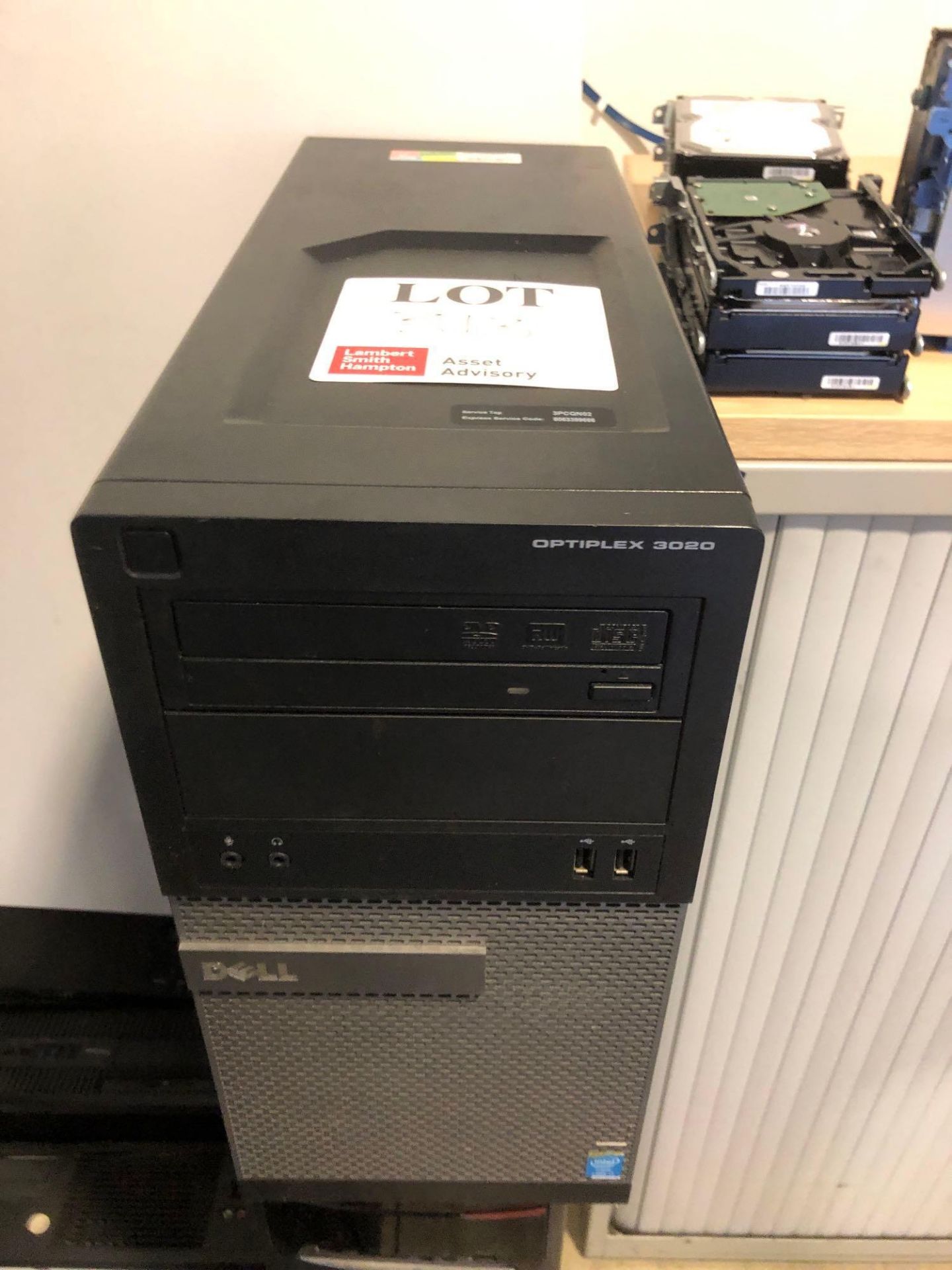 Dell Optiplex 3020 Core i3 PC, Asus Core i3 - 3020 PC and a Zoostorm PC (Note all Hard Drives