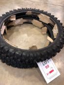 2 x Michelin, endurocross tyres size 70-100-17