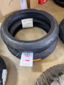 2 x motorcycle tyres size  120-70-17