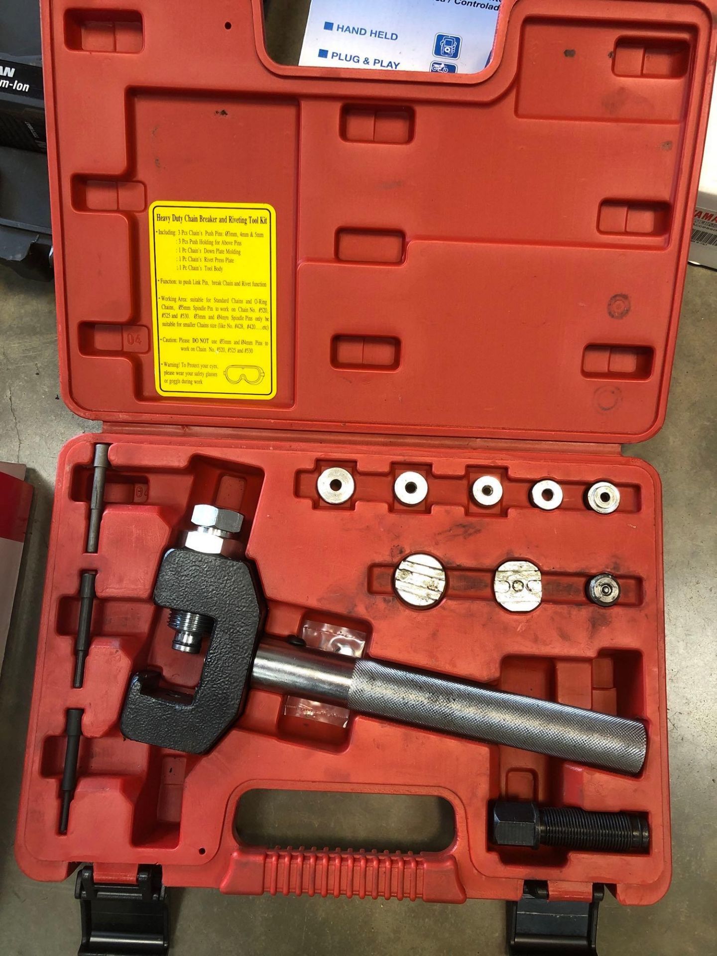 JMP Heavy Duty Chain Breaker Riveting Tool Kit