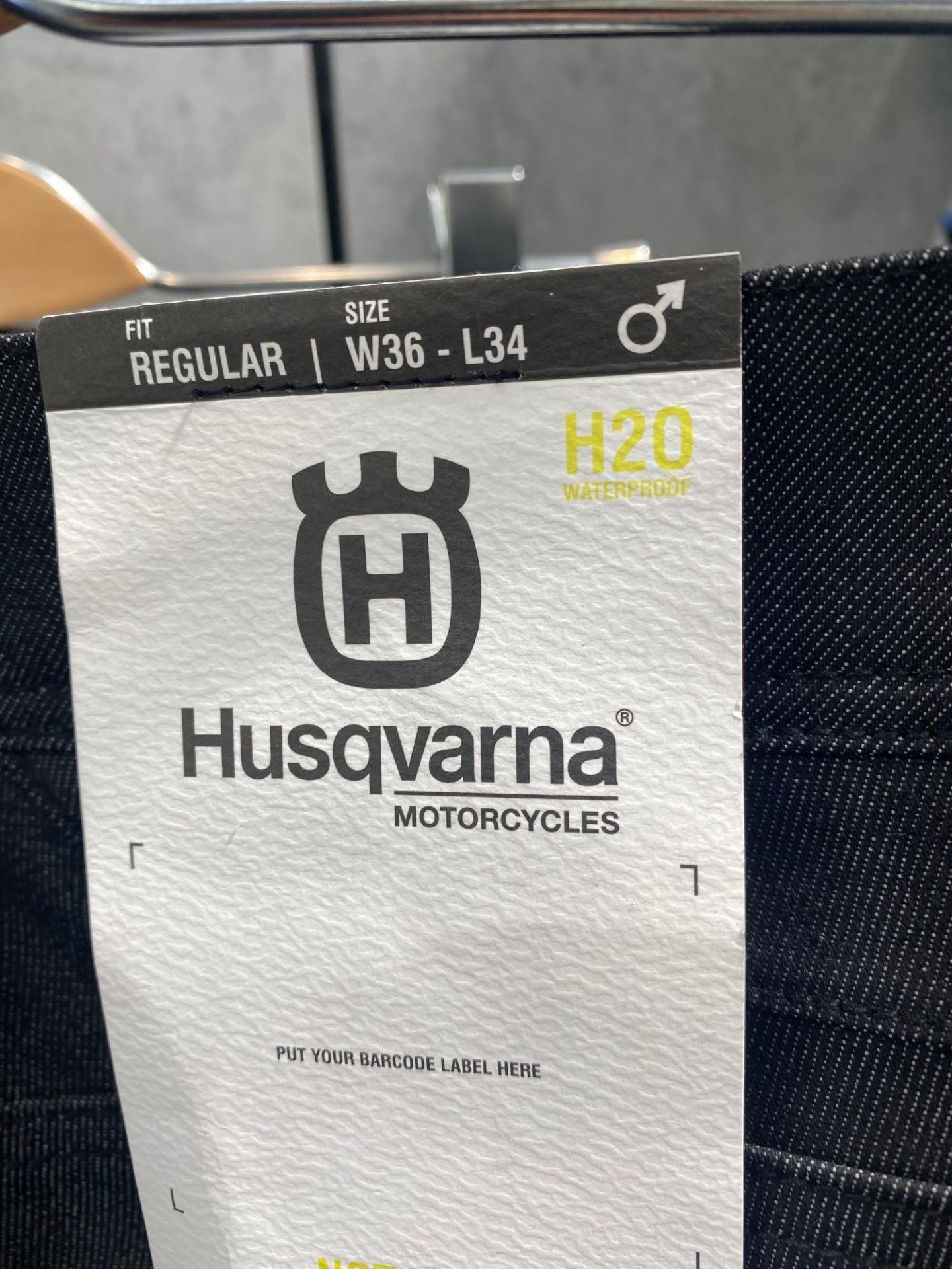 Husqvarna Revit progress jeans size XL waist, 36 length, 34 regular fit, RRP £208.19 - Bild 3 aus 4