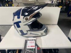 Bell Moto 9 MIPS Gotland Husqvarna branded motocross helmet size L/59, RRP £443.84. Please note this