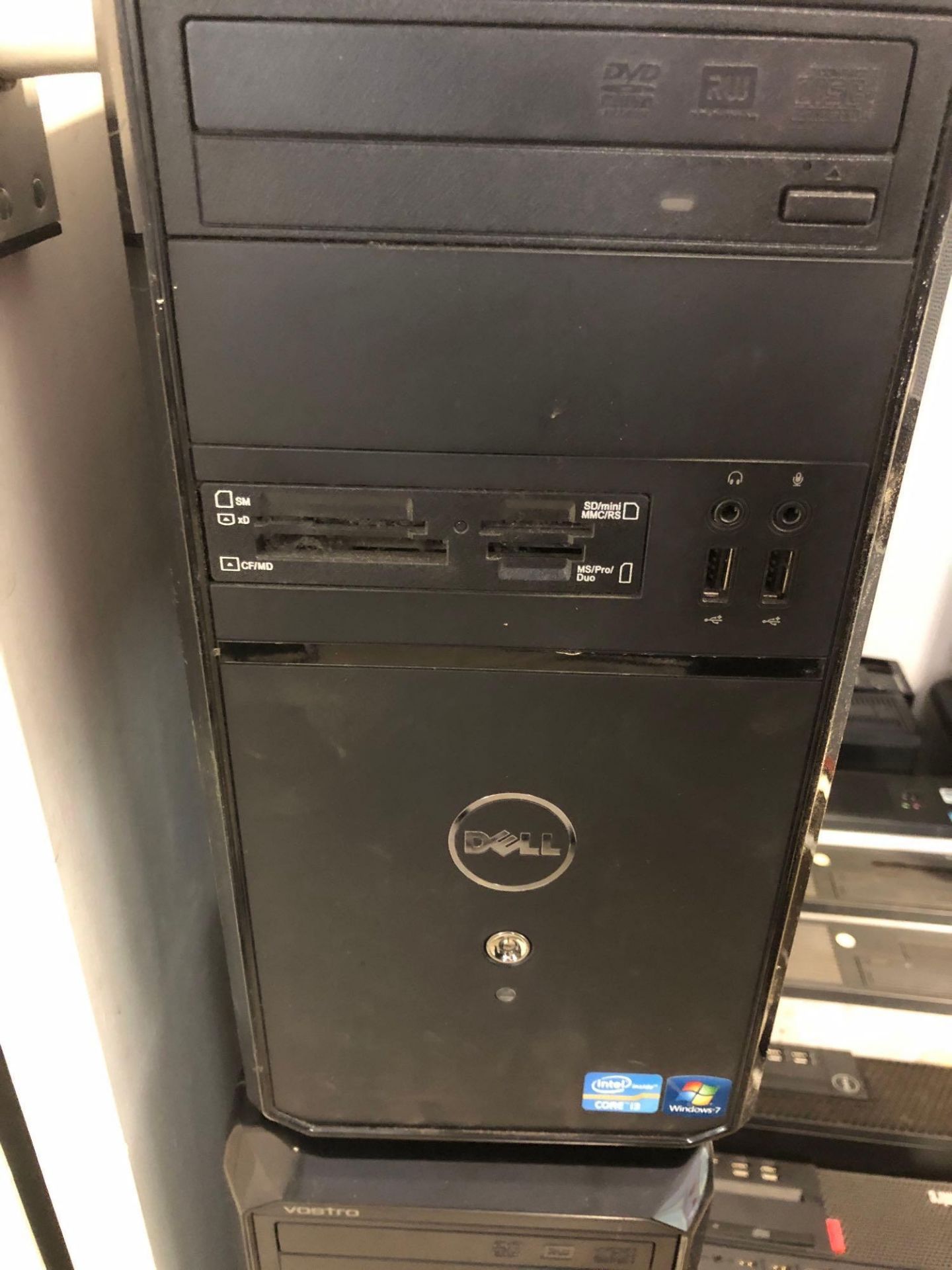 Six Dell Vostro i3 PC's (Please note all Hard Drives Removed) - Image 3 of 4