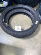 Pair of  Michelin Sirac motorcycle tyres sizes 120-60-17, 90-90-21