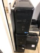 Six Dell Vostro i3 PC's (Please note all Hard Drives Removed)