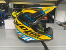 Nolan N53 motocross helmet size L. Please note this lot will be sold as Zero Rated VAT