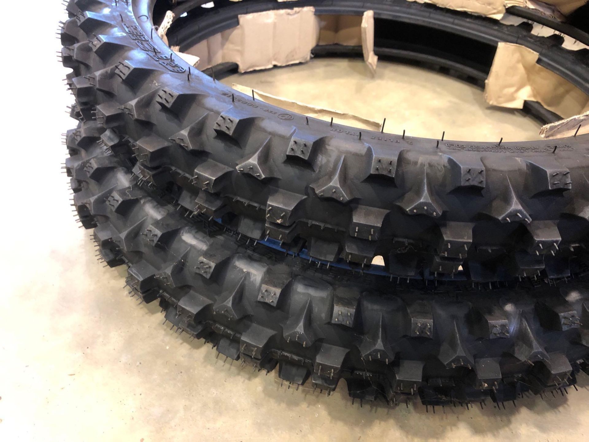 2 x Michelin, endurocross tyres size 70-100-17 - Image 2 of 4