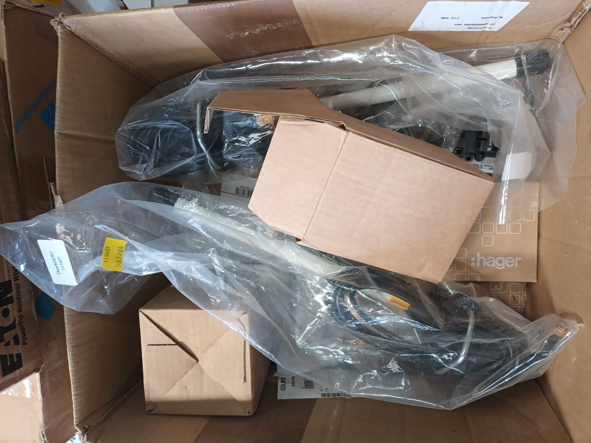 Quantity of various electrical components (approximately four pallets, as lotted) (Located: Hanslope - Image 50 of 71